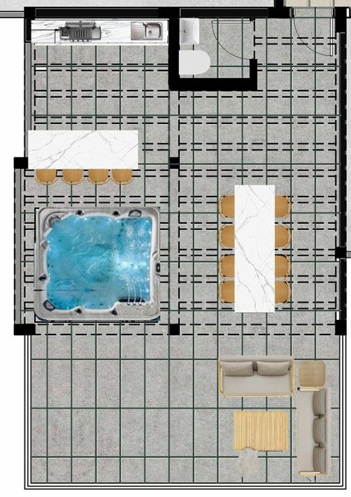 Пентхаус в Лимасоле, Кипр, 98 м² - фото 11