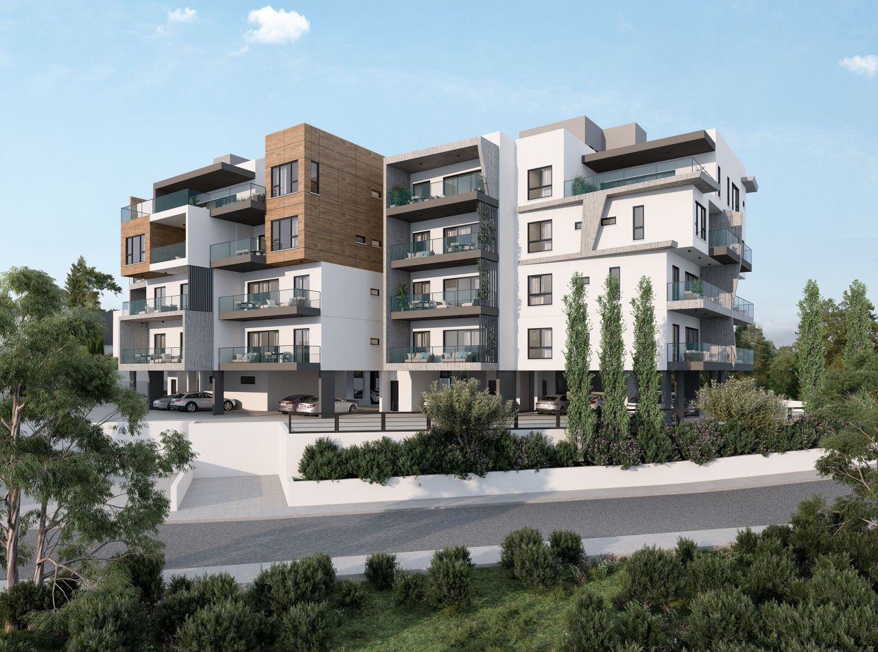 Апартаменты в Айос-Атанасиосе, Кипр, 145 м² - фото 1