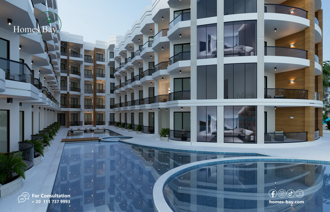 Апартаменты в Хургаде, Египет, 75 м² - фото 1