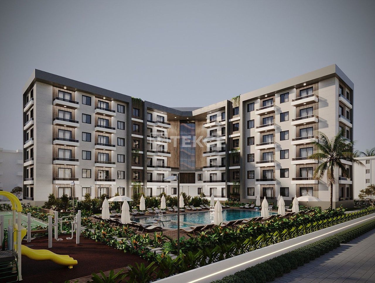 Апартаменты в Анталии, Турция, 60 м² - фото 1