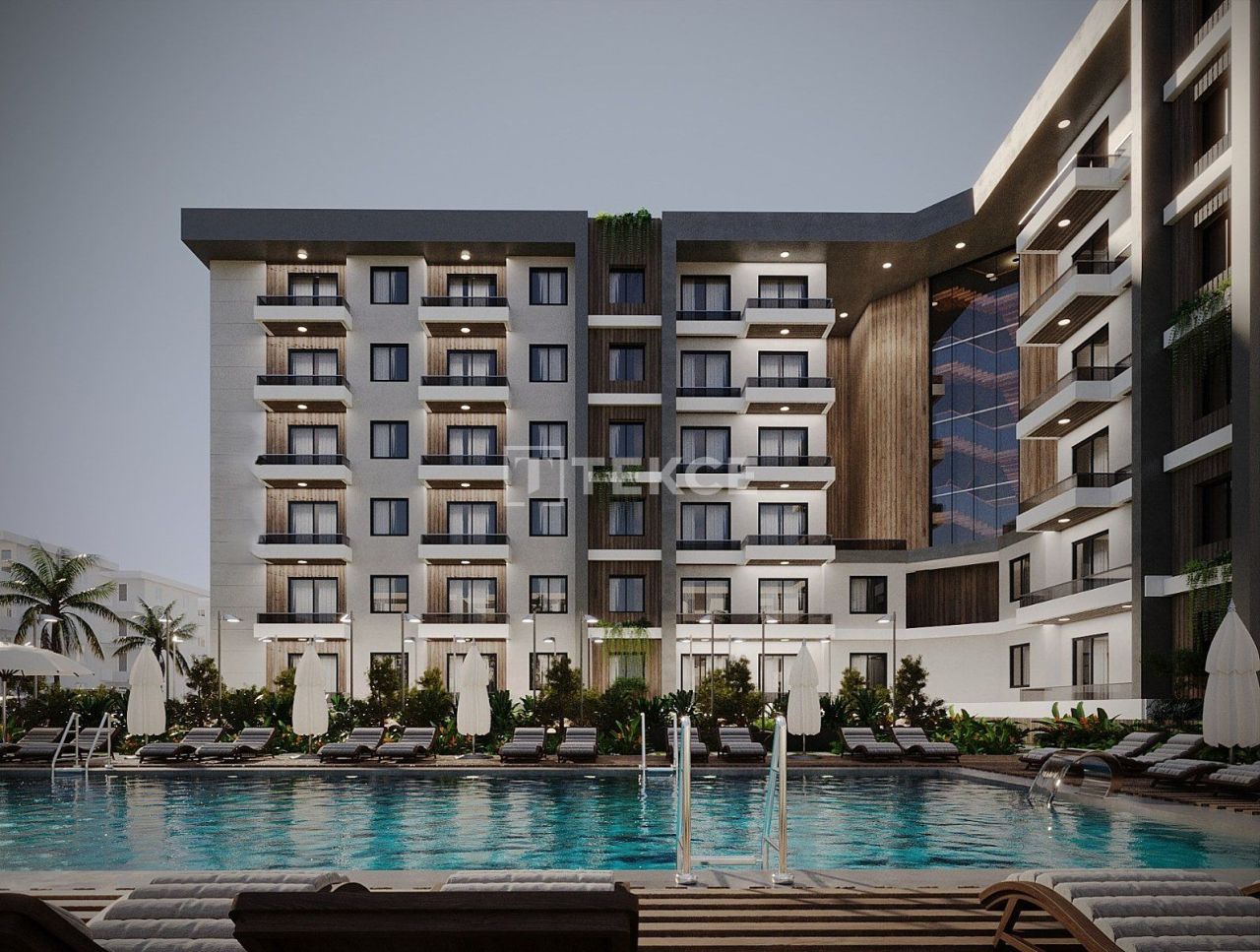 Апартаменты в Анталии, Турция, 60 м² - фото 8