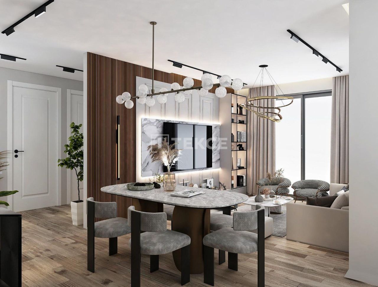 Апартаменты в Анталии, Турция, 75 м² - фото 19