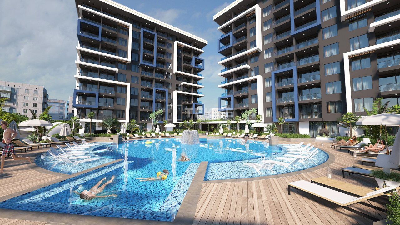 Апартаменты в Алании, Турция, 87 м² - фото 1