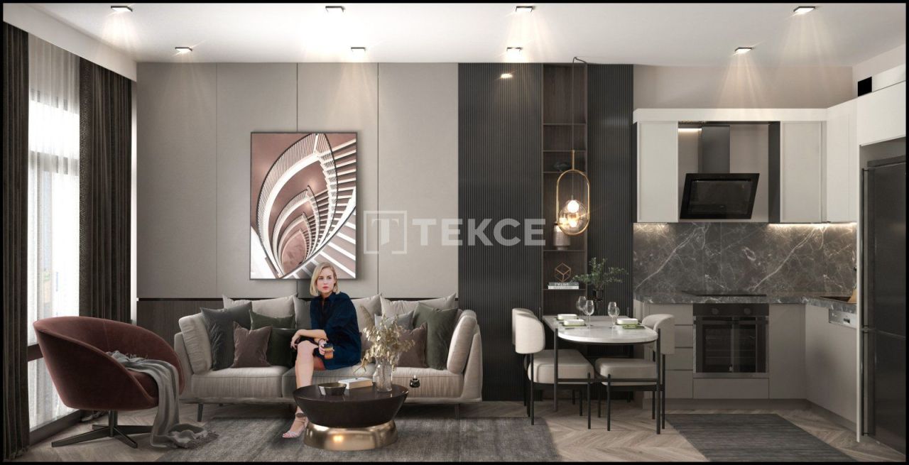 Апартаменты Мезитли, Турция, 77 м² - фото 9