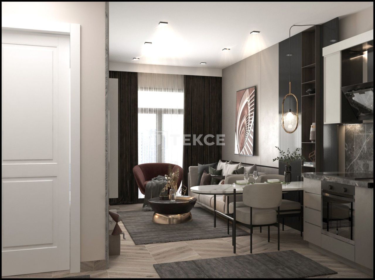 Апартаменты Мезитли, Турция, 56 м² - фото 11