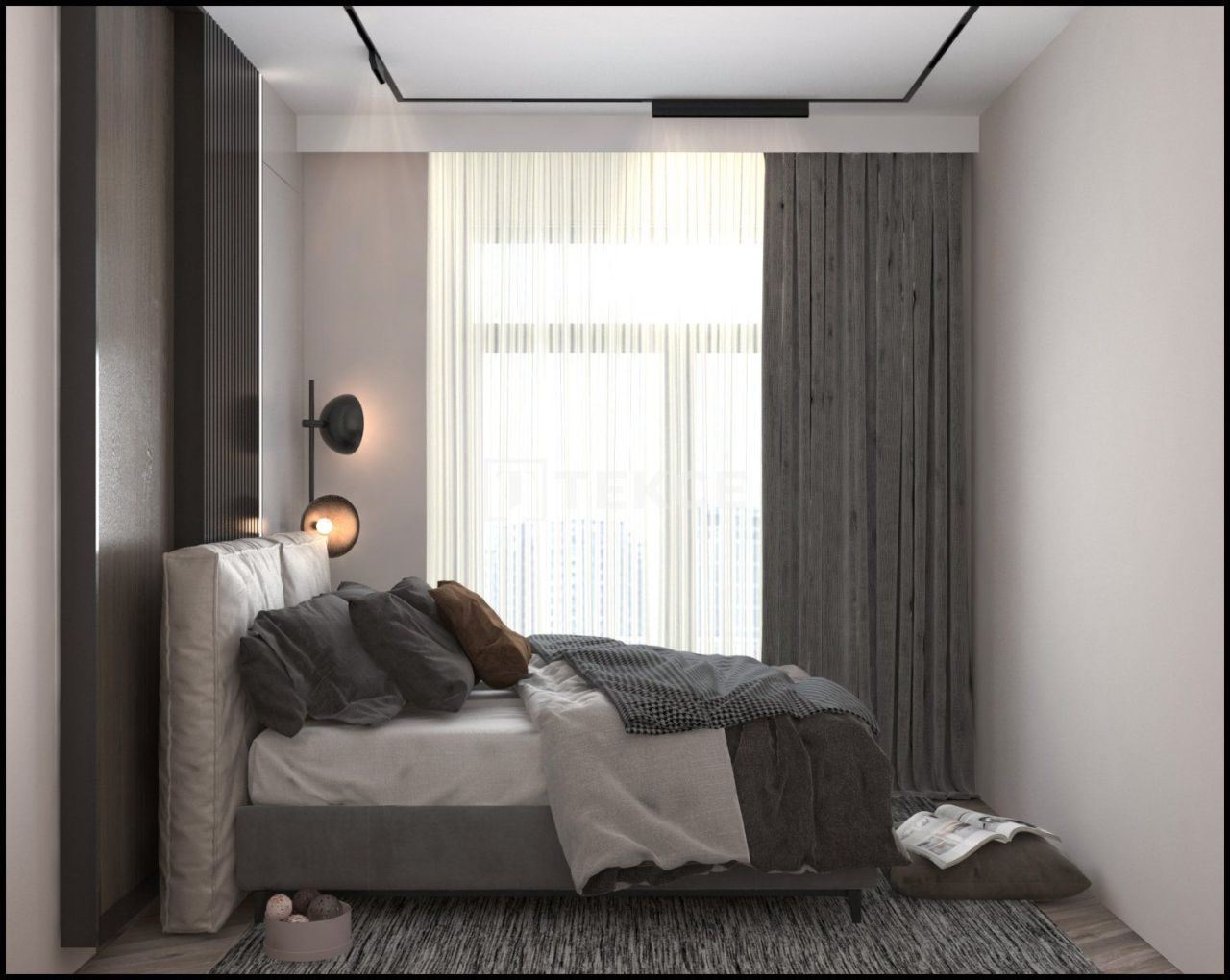 Апартаменты Мезитли, Турция, 56 м² - фото 12