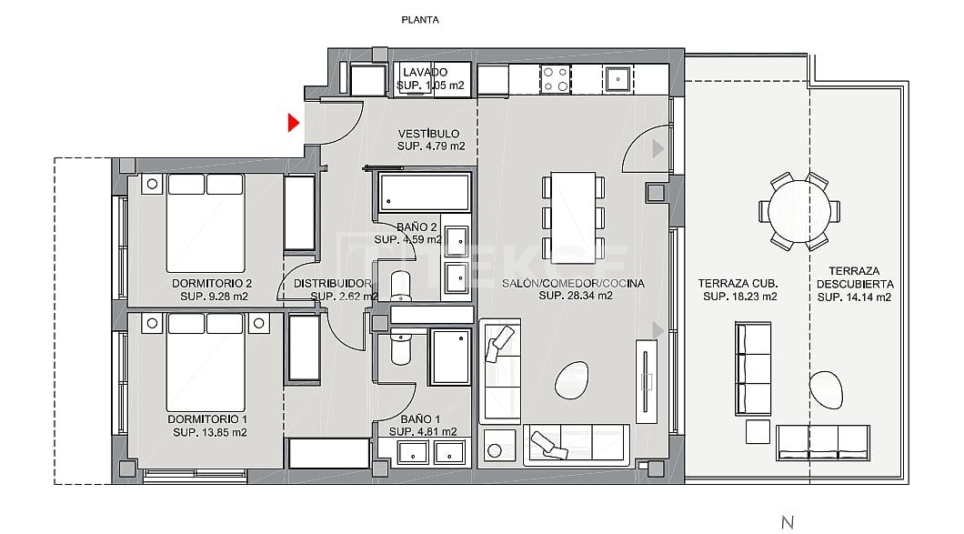 Апартаменты в Михасе, Испания, 200 м² - фото 13