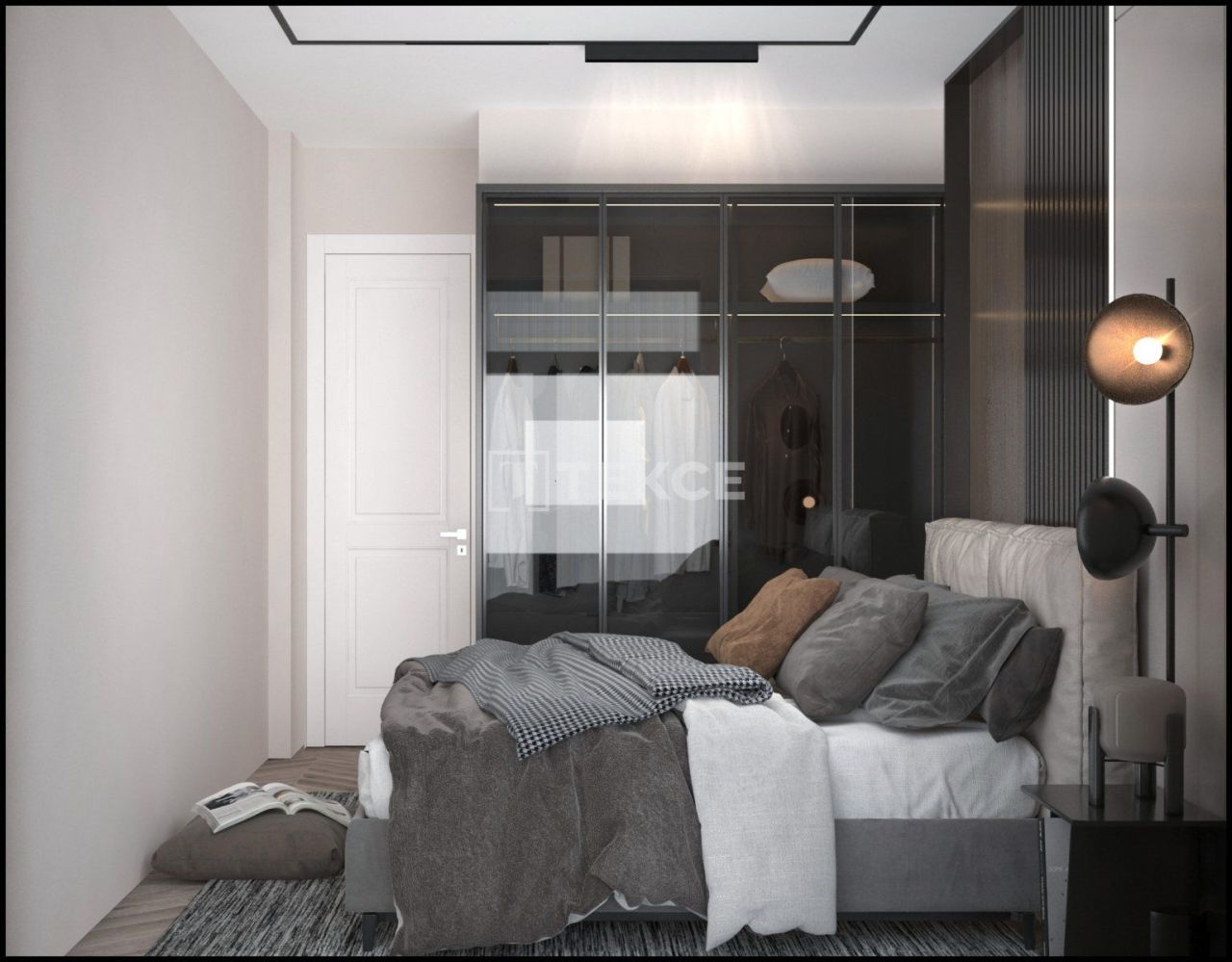 Апартаменты Мезитли, Турция, 56 м² - фото 14