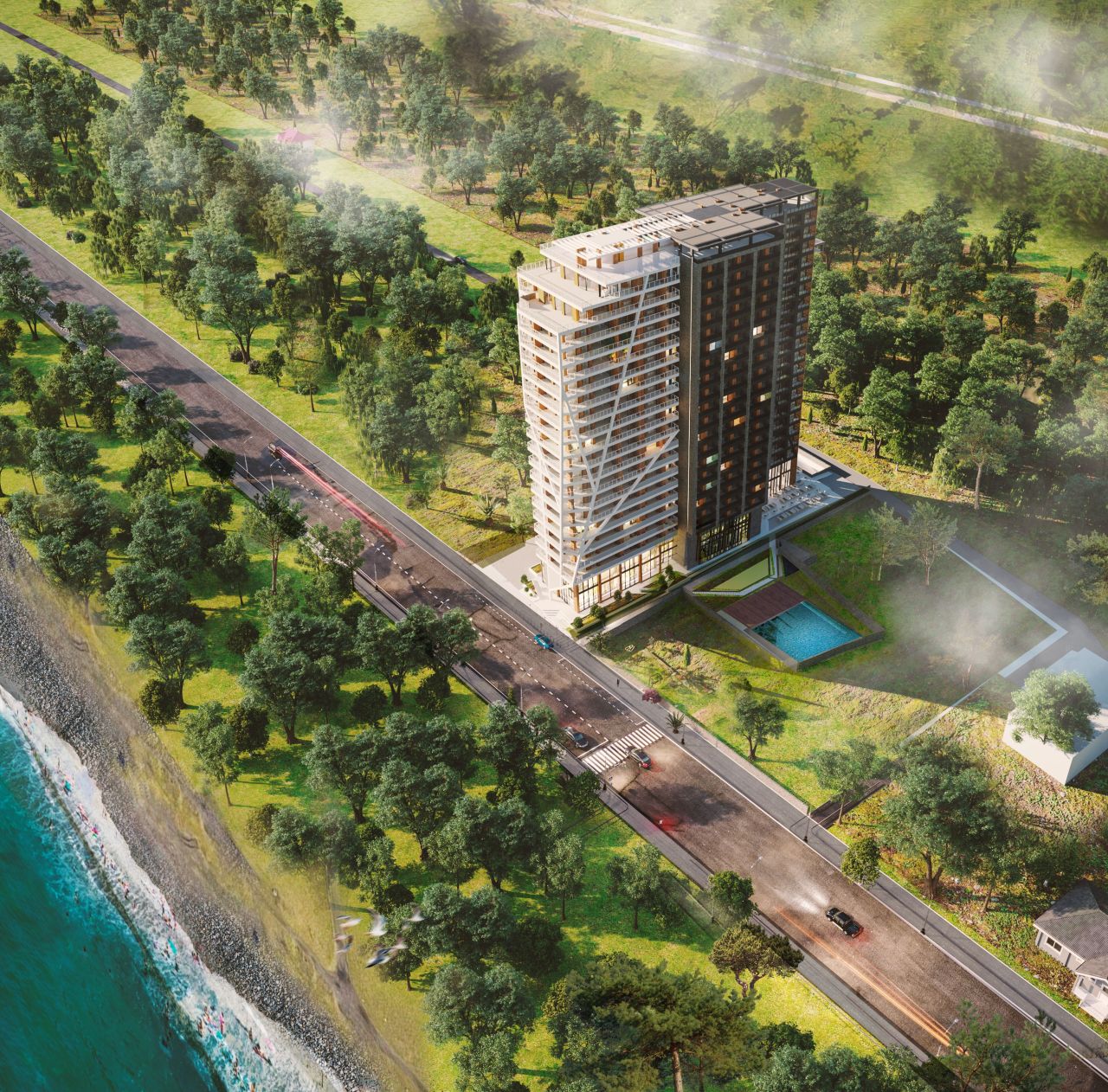 Квартира в Батуми, Грузия, 34.5 м² - фото 1