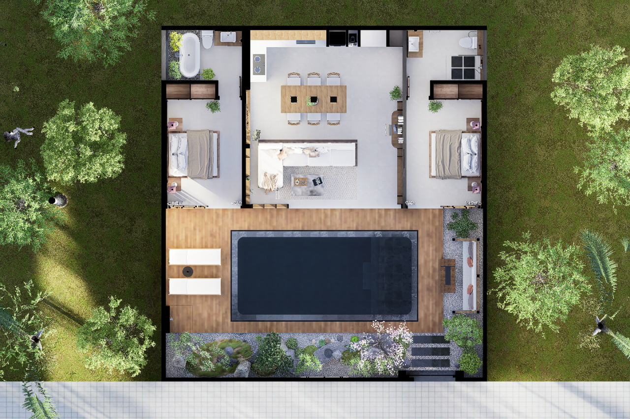 Вилла в Чангу, Индонезия, 80 м² - фото 10