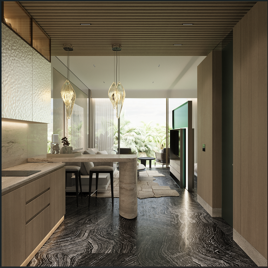 Апартаменты в Буките, Индонезия, 50.4 м² - фото 8