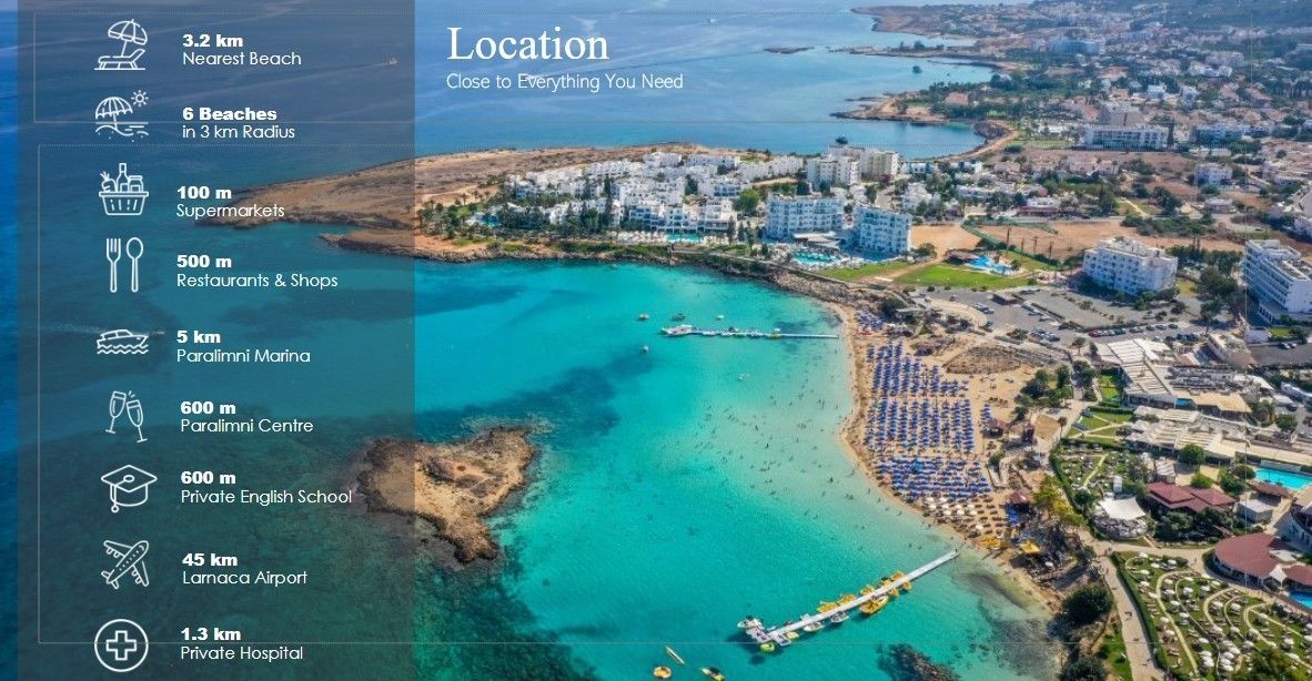 Апартаменты в Протарасе, Кипр, 90 м² - фото 6