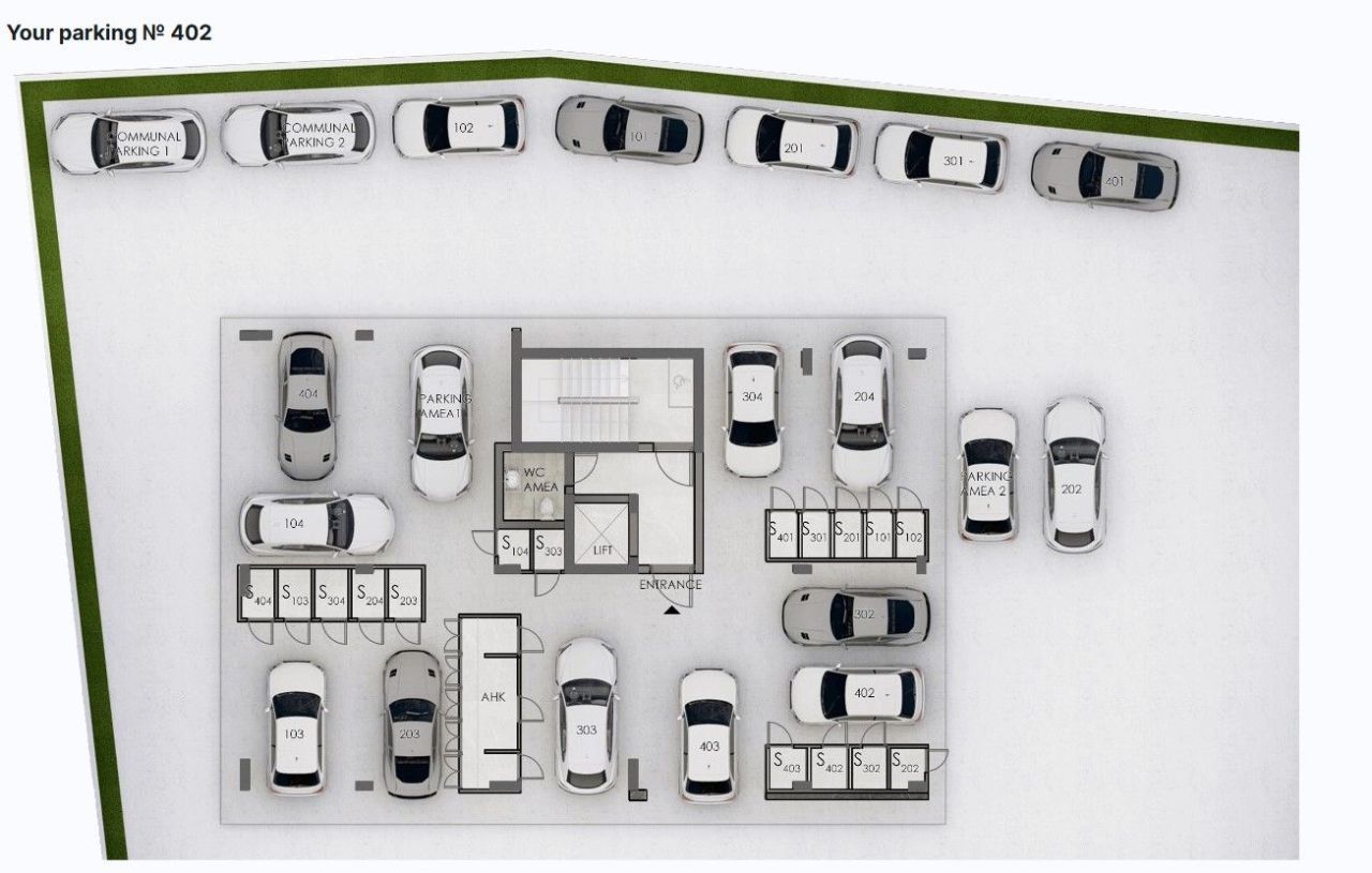 Апартаменты в Лимасоле, Кипр, 59 м² - фото 9