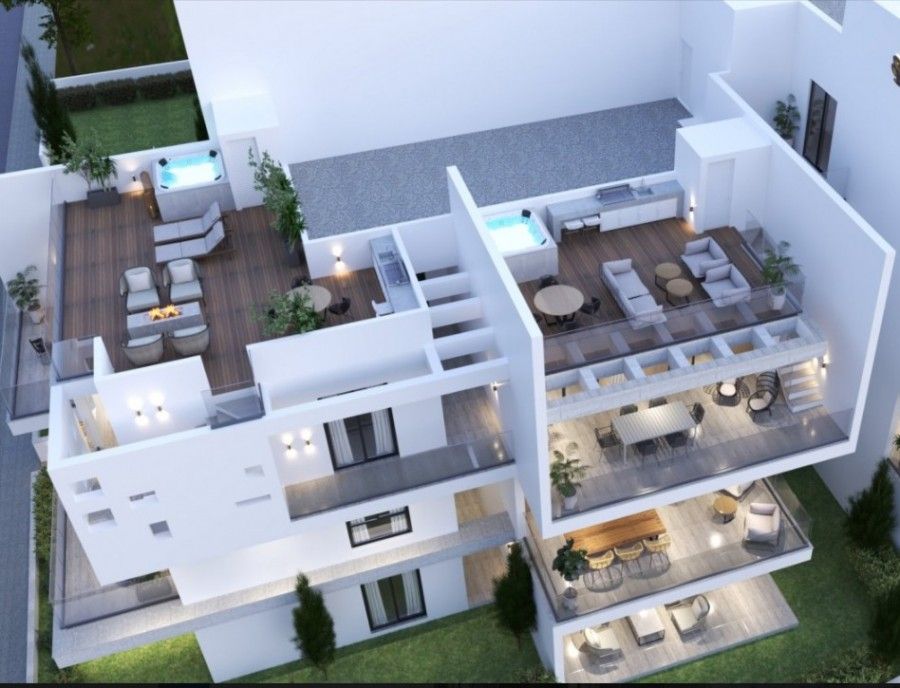 Апартаменты в Ларнаке, Кипр, 110 м² - фото 9