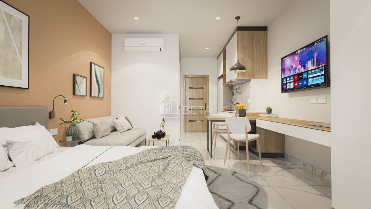 Студия в Сиануквиле, Камбоджа, 35.3 м² - фото 4