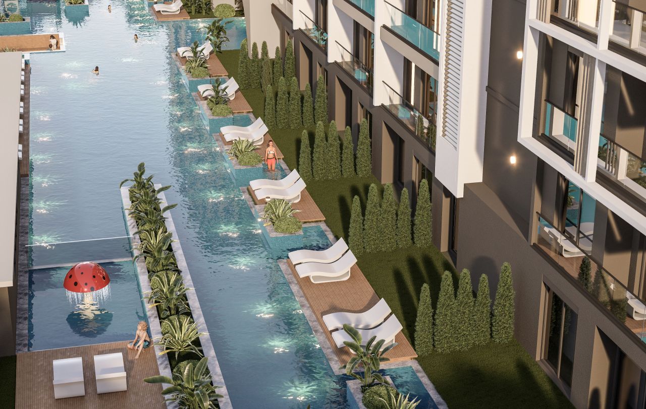 Квартира в Анталии, Турция, 58 м² - фото 4