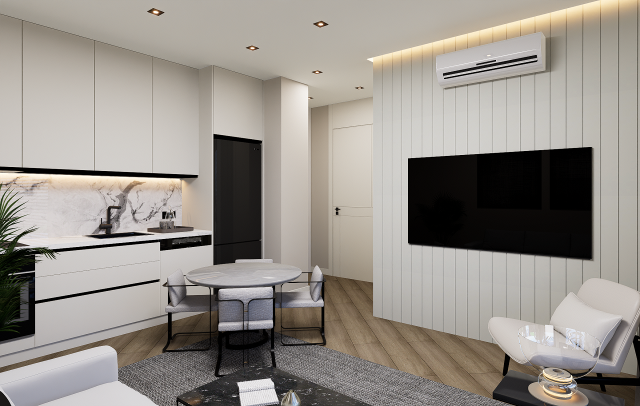 Квартира в Анталии, Турция, 58 м² - фото 7