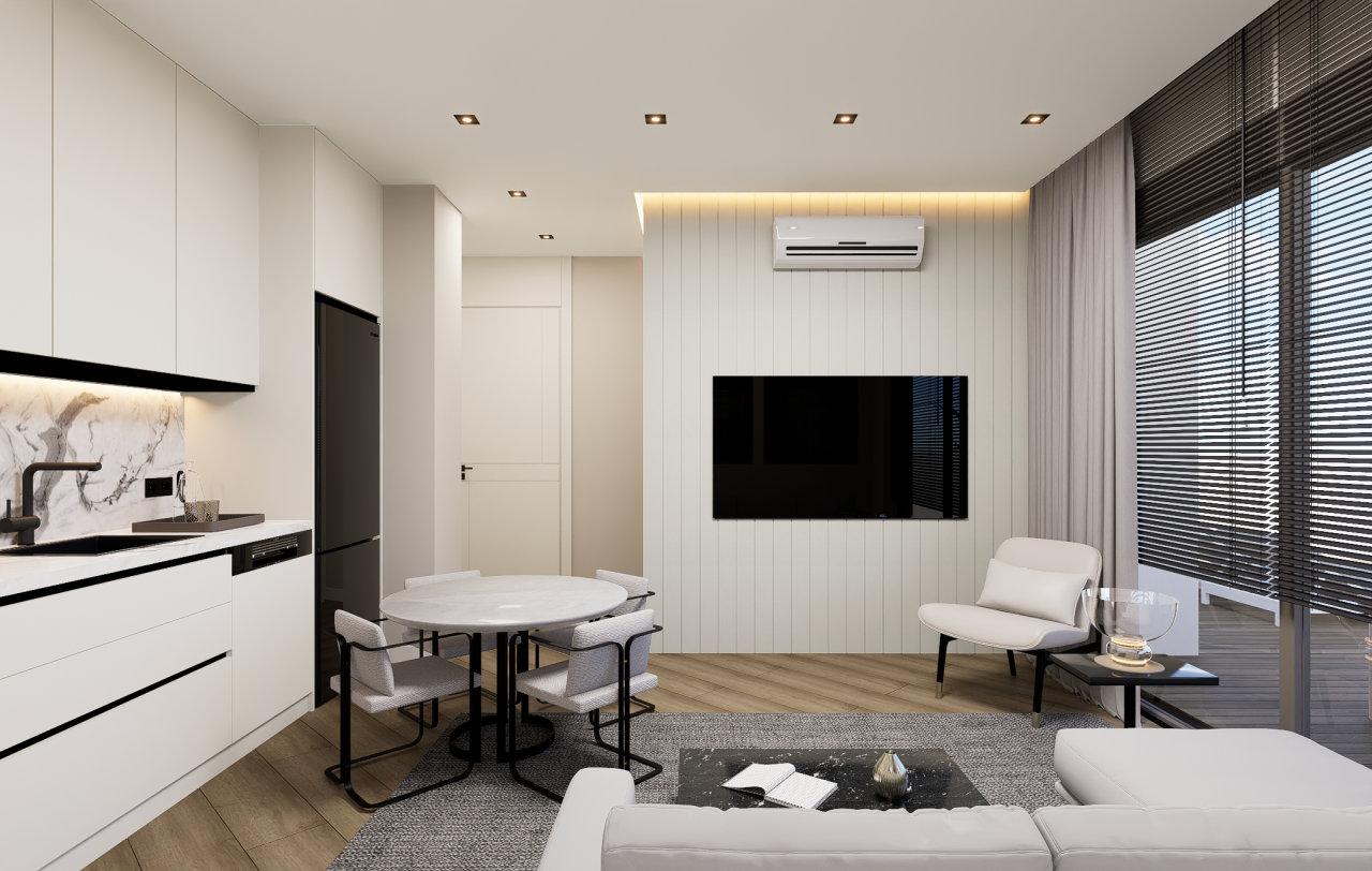 Квартира в Анталии, Турция, 58 м² - фото 15