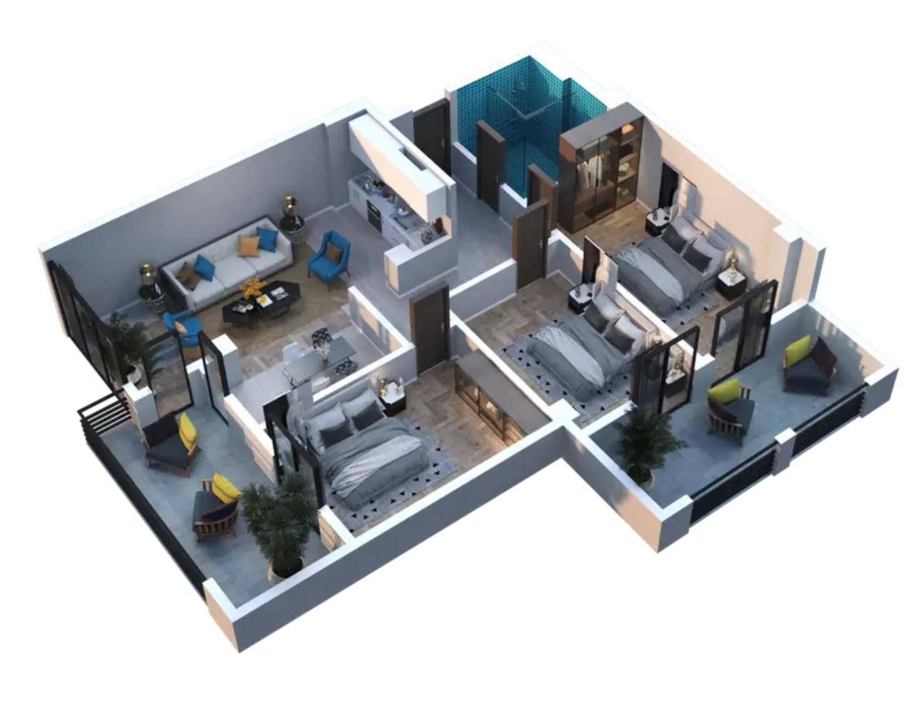 Квартира в Тбилиси, Грузия, 120 м² - фото 1