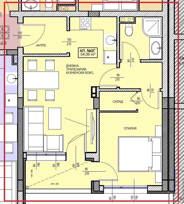 Квартира в Поморие, Болгария, 65 м² - фото 2