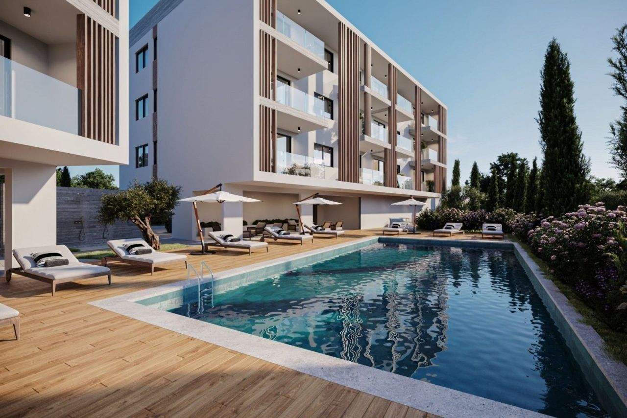 Студия в Пафосе, Кипр, 44 м² - фото 1