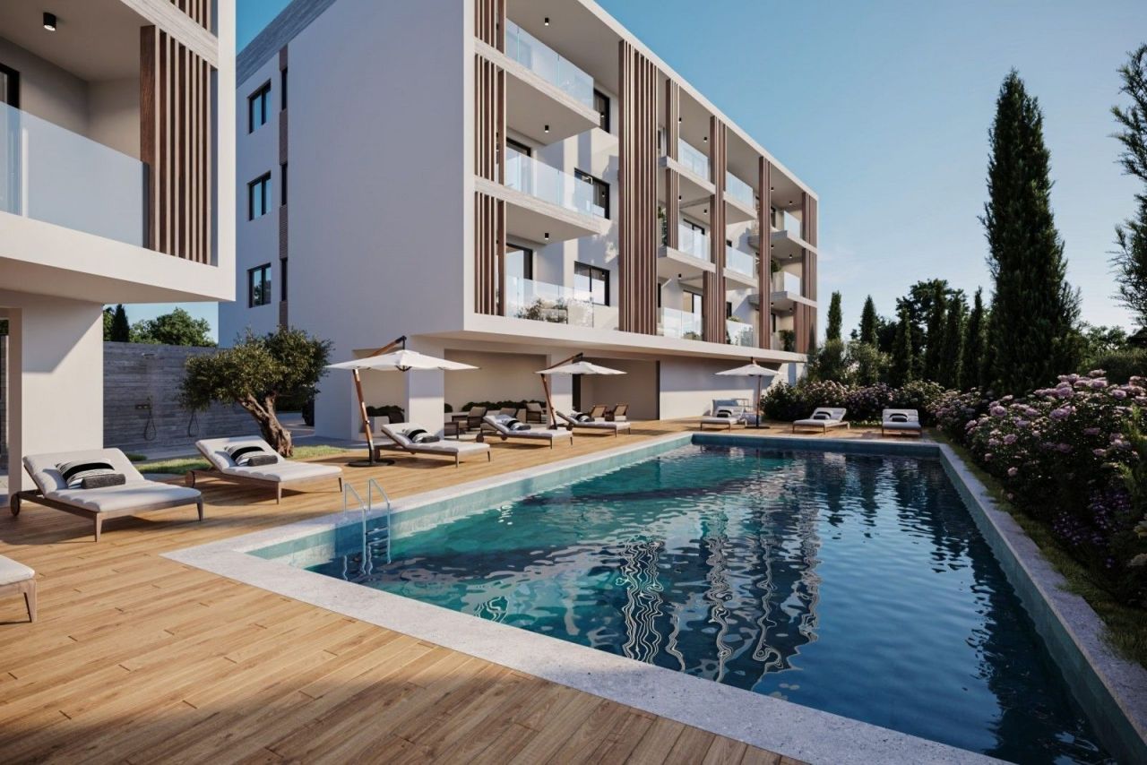 Апартаменты в Пафосе, Кипр, 57 м² - фото 1