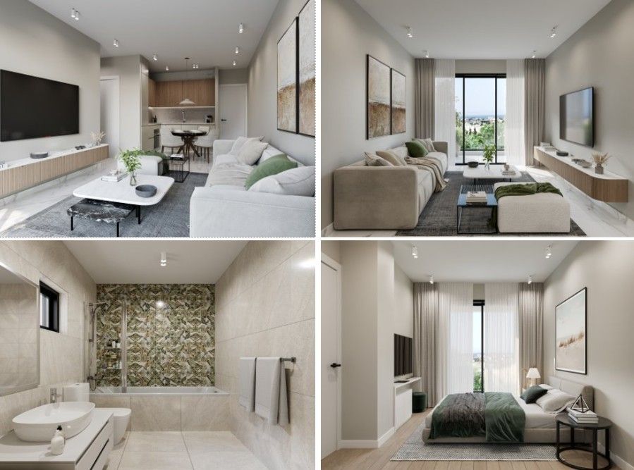 Апартаменты в Ларнаке, Кипр, 76 м² - фото 8