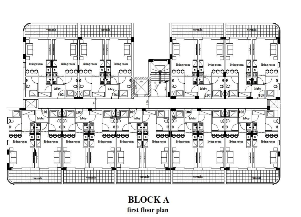 Апартаменты в Ларнаке, Кипр, 64 м² - фото 10