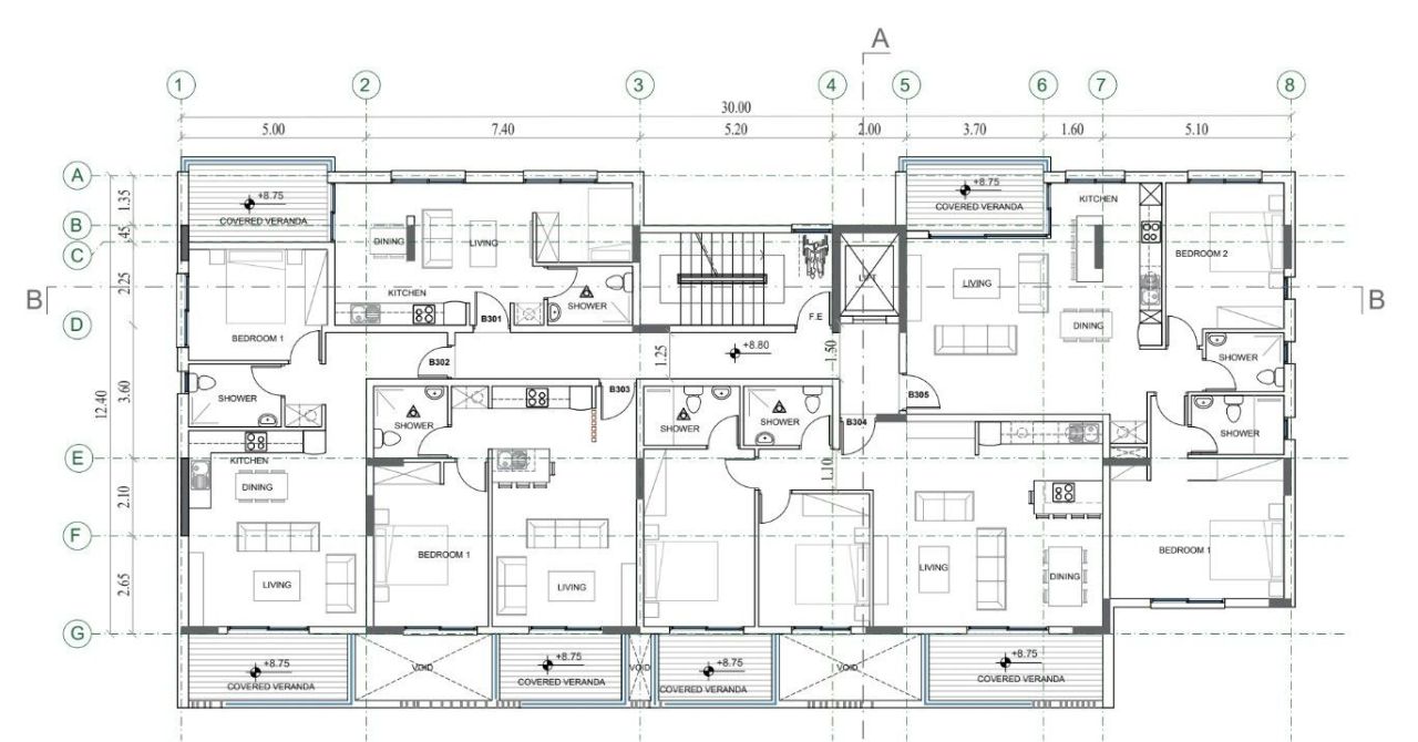 Апартаменты в Пафосе, Кипр, 101 м² - фото 13