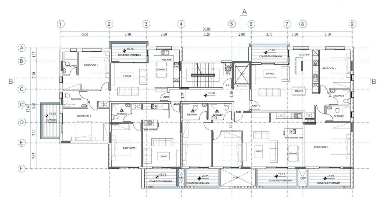 Апартаменты в Пафосе, Кипр, 90 м² - фото 13