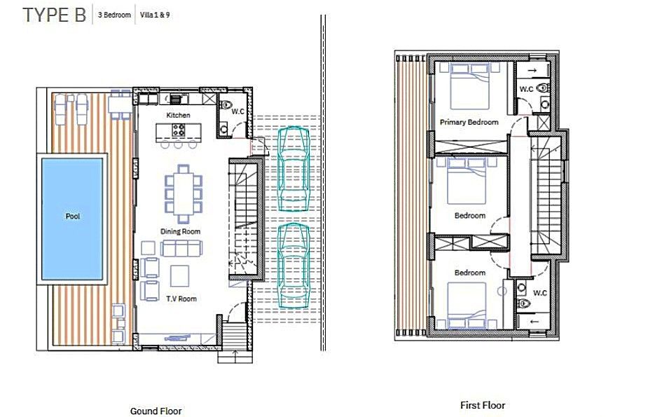 Вилла в Пафосе, Кипр, 199 м² - фото 17