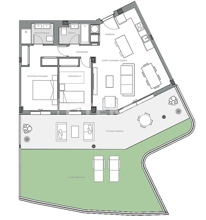 Пентхаус в Эстепоне, Испания, 100 м² - фото 18