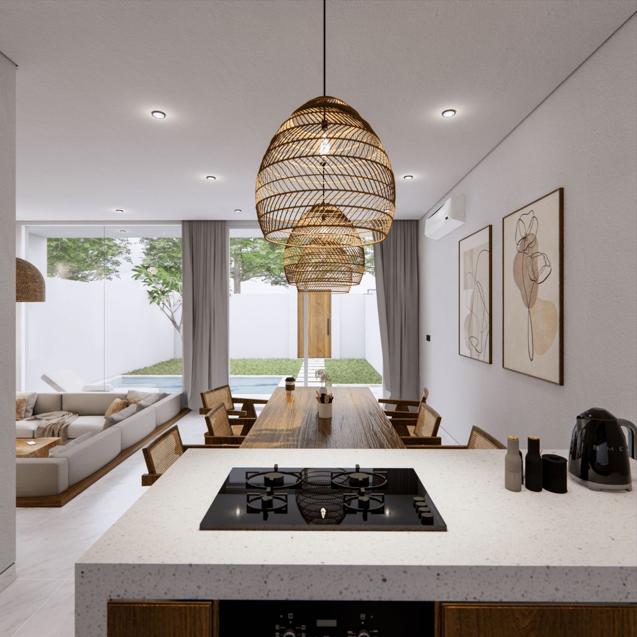 Вилла в Денпасаре, Индонезия, 137 м² - фото 7