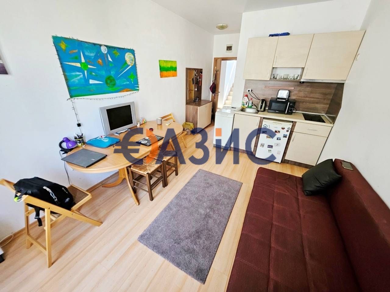 Апартаменты на Солнечном берегу, Болгария, 25 м² - фото 1