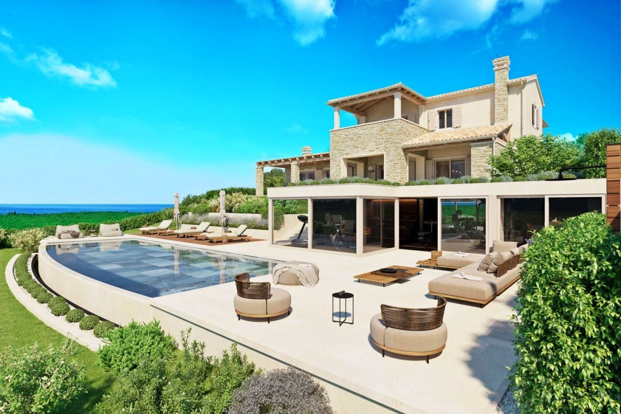 Вилла Grožnjan, Хорватия, 350 м² - фото 1