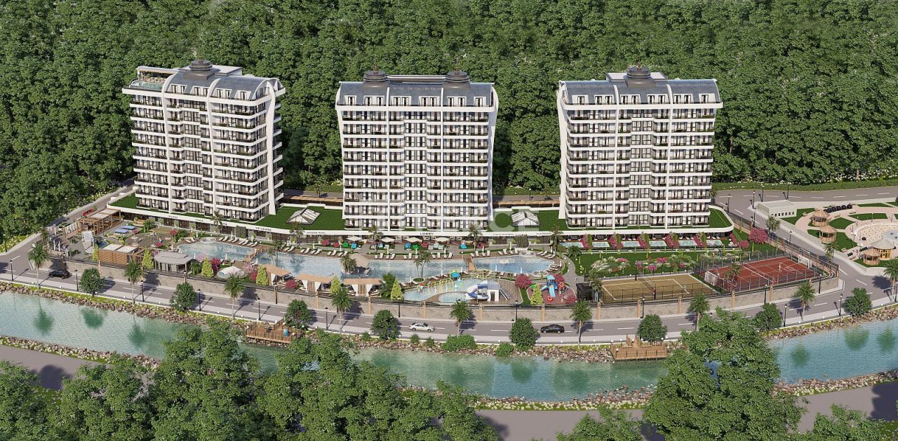 Апартаменты в Алании, Турция, 93 м² - фото 1