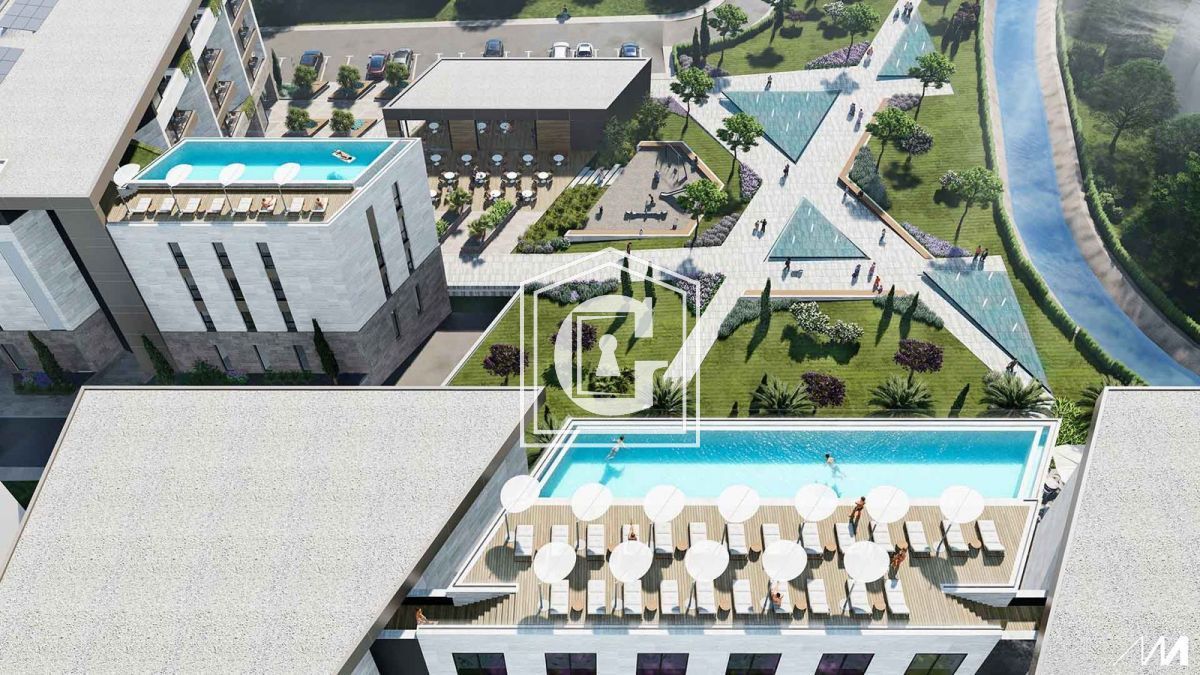 Апартаменты в Тивате, Черногория, 38 м² - фото 1