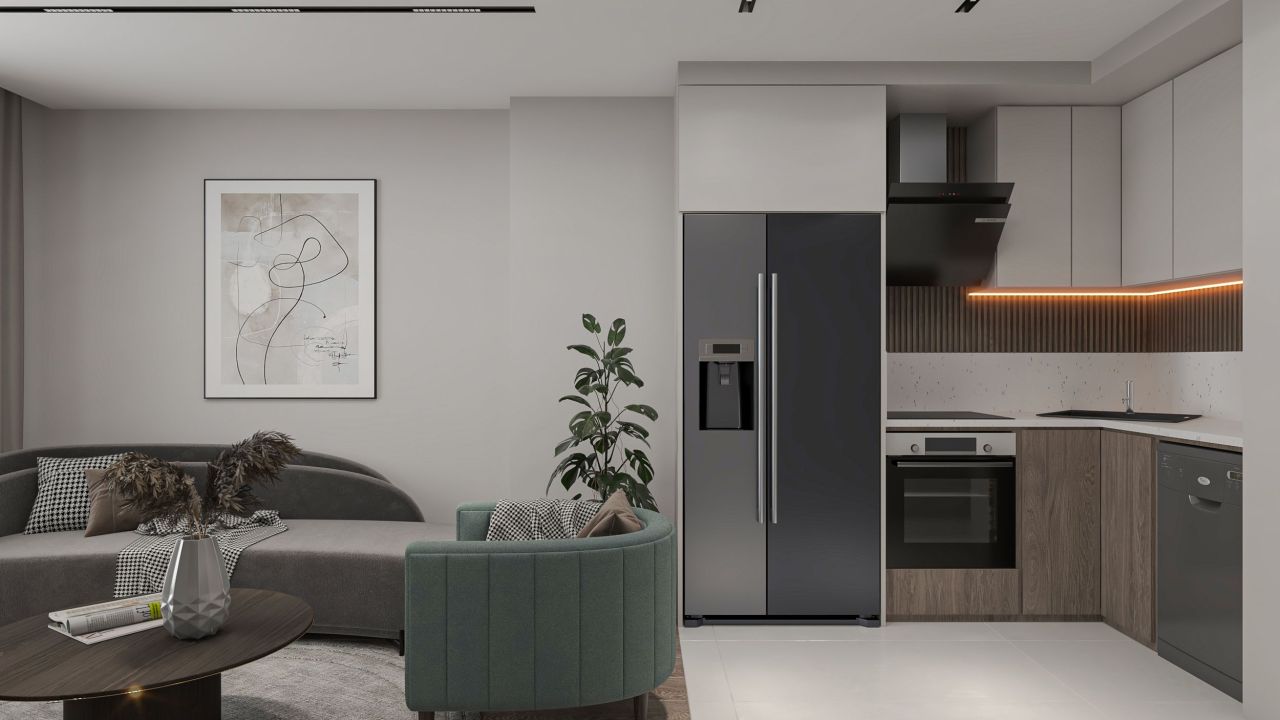 Квартира в Анталии, Турция, 46 м² - фото 7