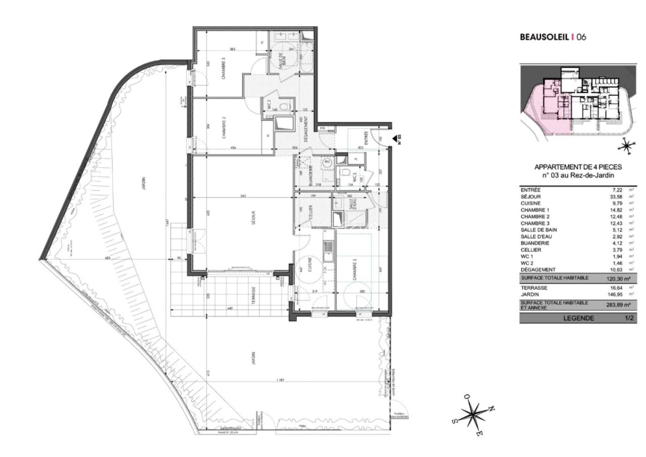 Апартаменты в Боcолей, Франция, 120 м² - фото 10