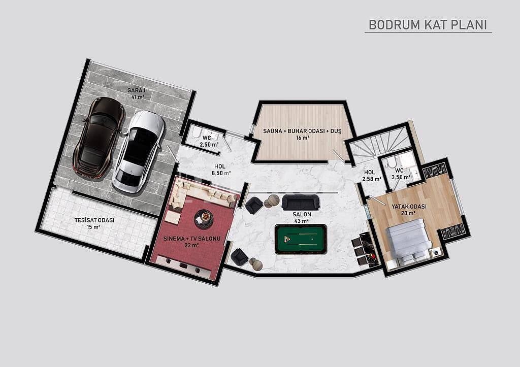 Вилла в Бодруме, Турция, 670 м² - фото 15