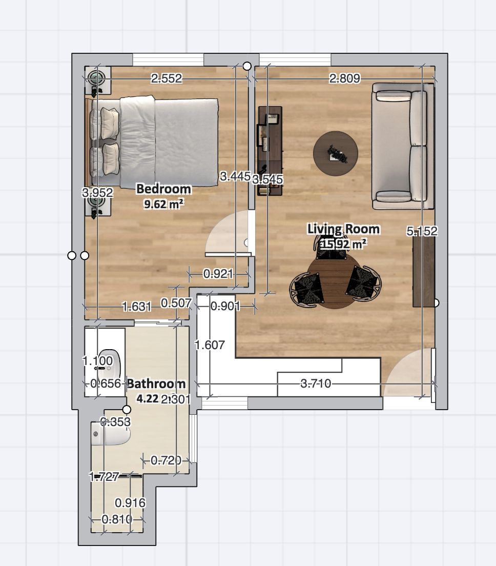 Квартира в Барселоне, Испания, 42 м² - фото 13
