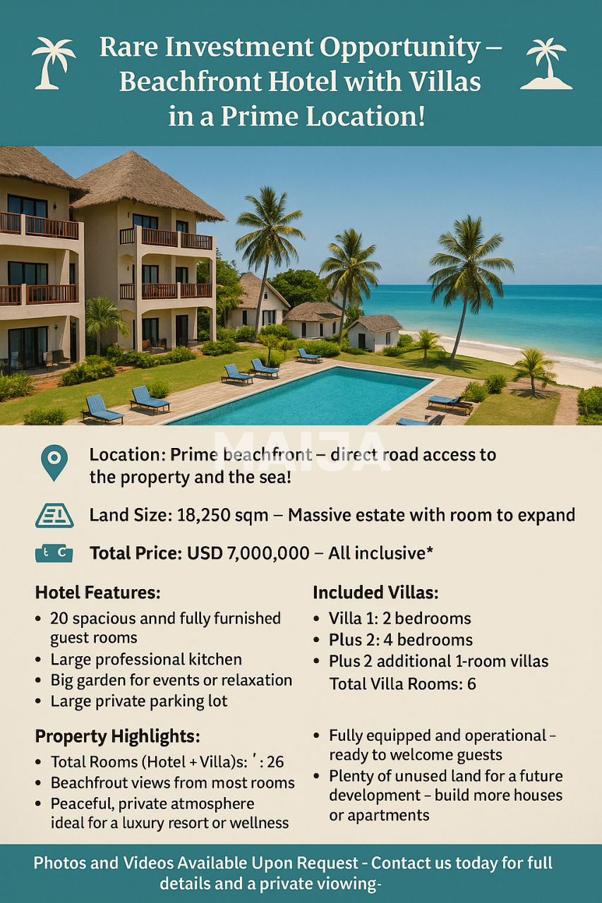 Отель, гостиница Pongwe, Танзания, 18.25 м² - фото 11