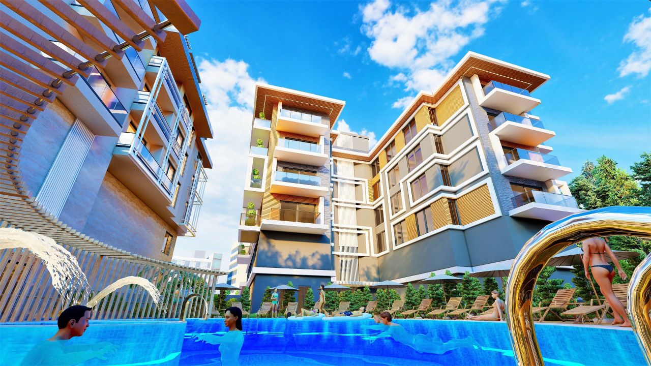 Апартаменты в Алании, Турция, 130 м² - фото 1