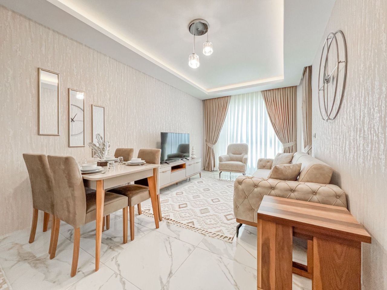Апартаменты в Алании, Турция, 90 м² - фото 1