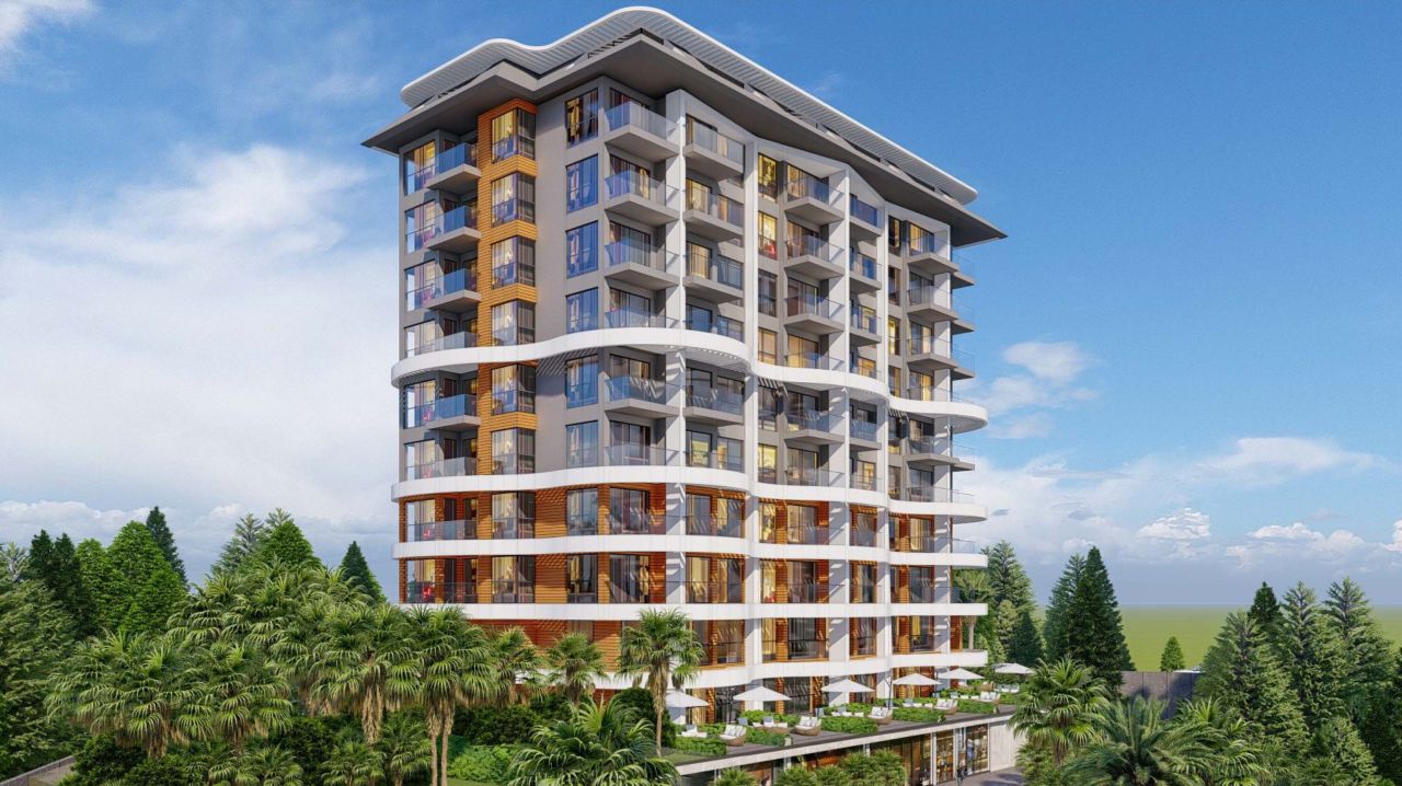 Апартаменты в Алании, Турция, 49 м² - фото 1