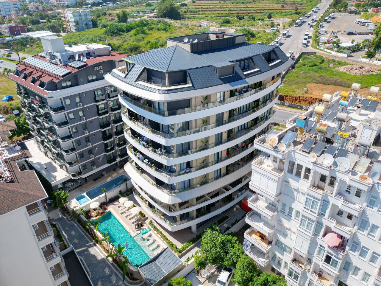 Апартаменты в Алании, Турция, 58 м² - фото 1
