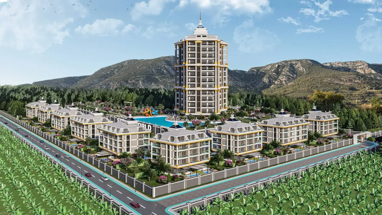 Апартаменты в Алании, Турция, 117 м² - фото 1