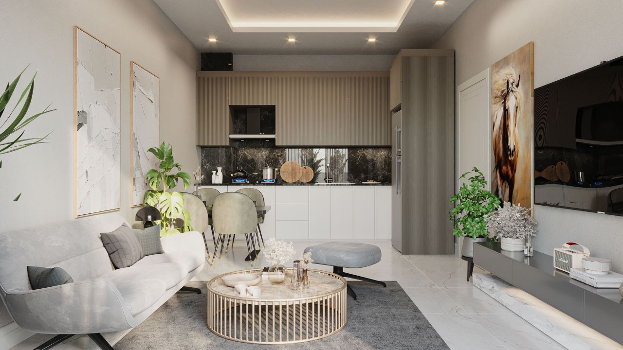 Квартира в Алании, Турция, 100 м² - фото 7