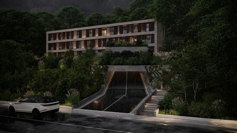 Квартира на полуострове Луштица, Черногория, 45 м² - фото 7