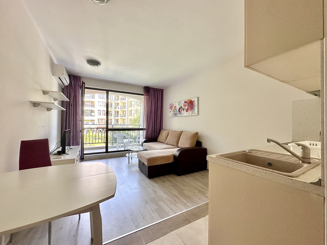 Квартира на Солнечном берегу, Болгария, 39 м² - фото 3